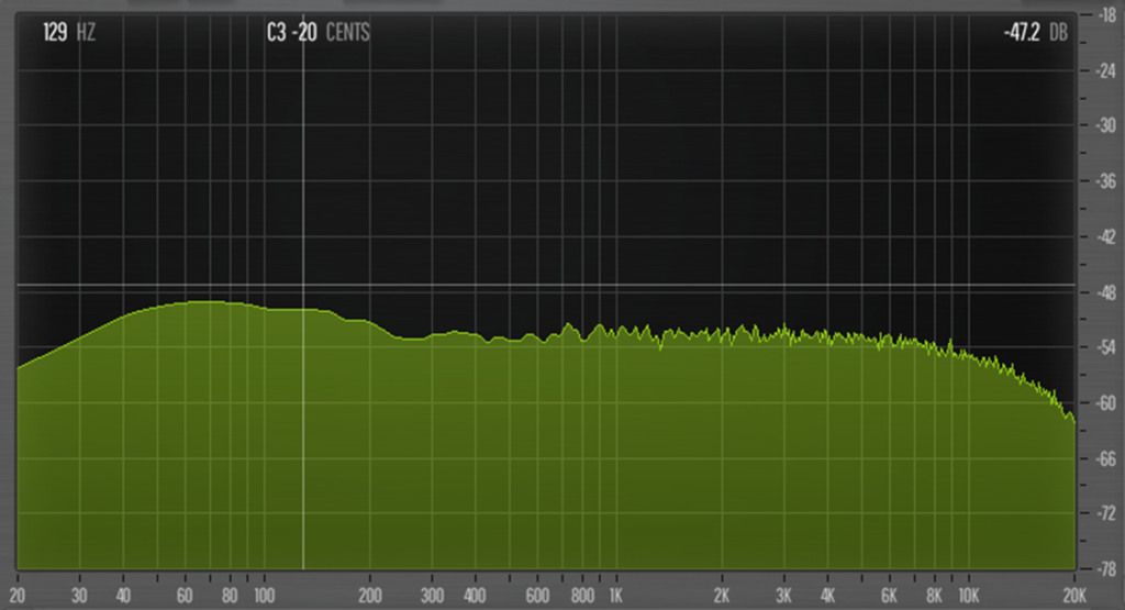 No EQ adjustments on Nashville 112