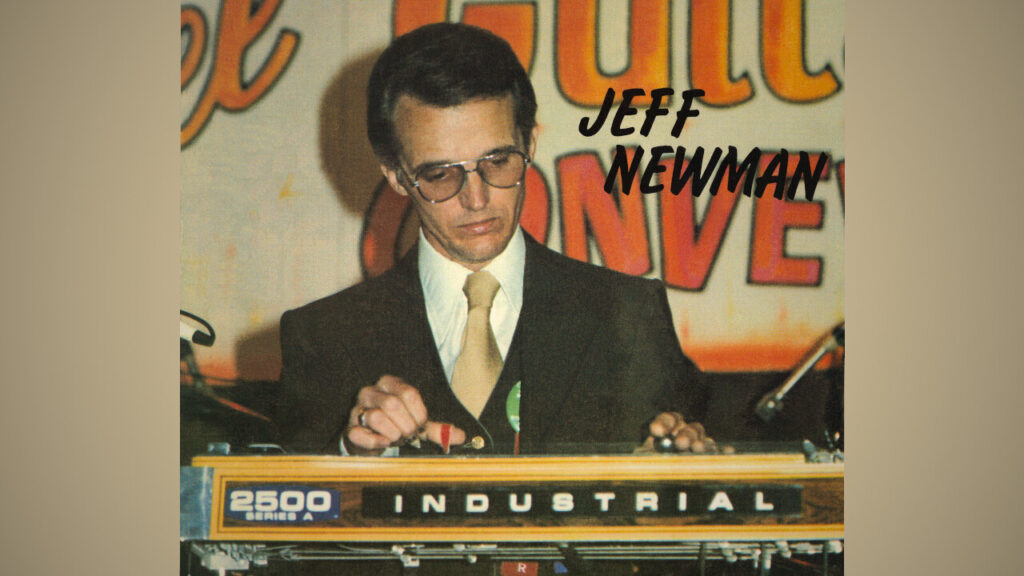 Jeff Newman playing steel guitar