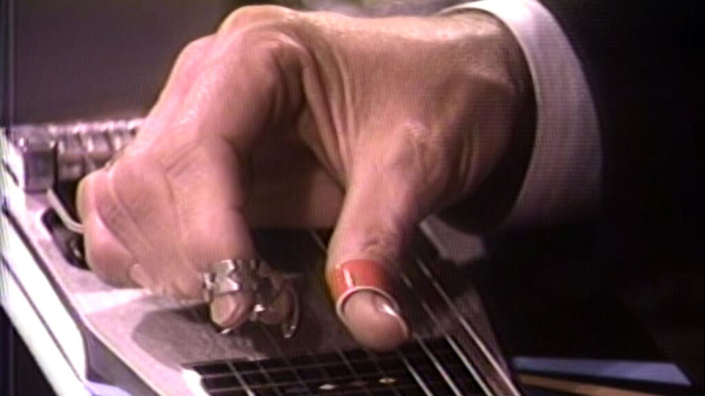 Jeff Newman's hand demonstrating proper technique