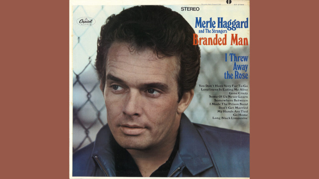Merle Haggard - Branded Man cover