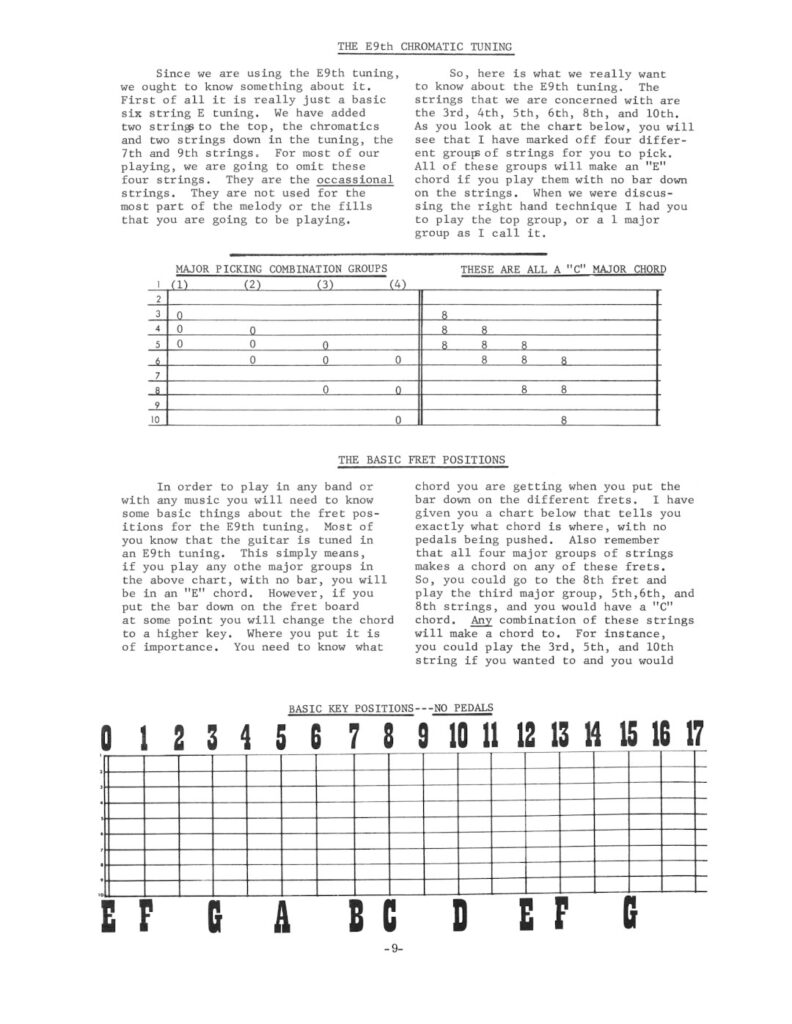 Pedal Steel Guitar Monthly Book 1 restoration example - after