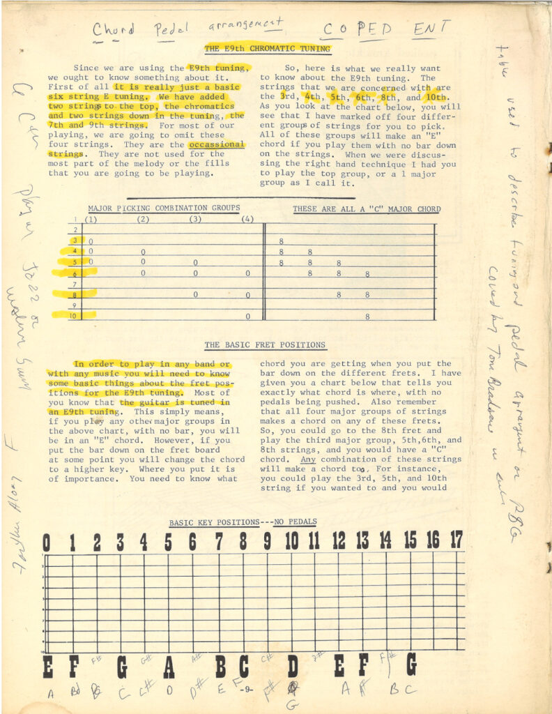 Pedal Steel Guitar Monthly Book 1 restoration example - before