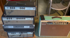 Vintage Fender, Lab Series, and Standel amplifiers