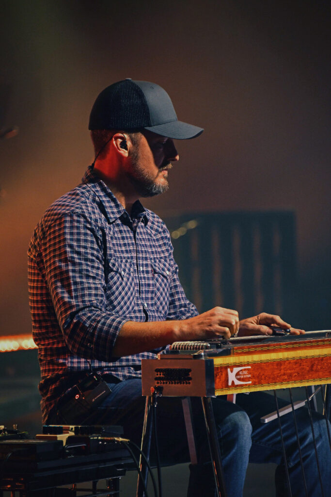 Brian playing Kline Universal E9/B12 12-String Pedal Steel