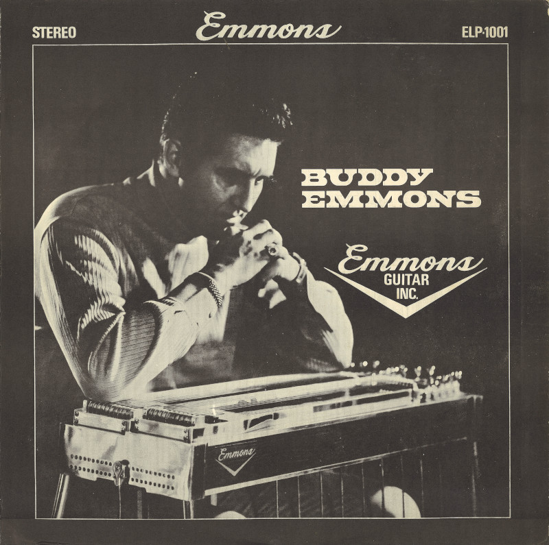 Buddy Emmons - Emmons Guitar Inc. ("The Black Album") cover