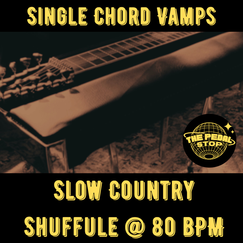 Country Rhythm Practice Tracks: Single Chord Vamps, Slow Country Shuffle