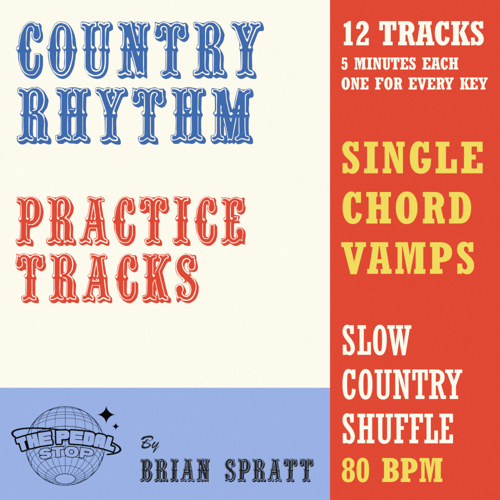 Country Rhythm Practice Tracks: Single Chord Vamps, Slow Country Shuffle